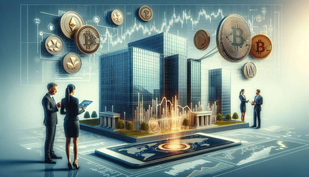 Investment in digital assets by major financial institutions