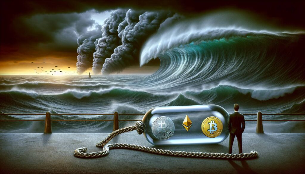 Investor caution rises in volatile cryptocurrency market