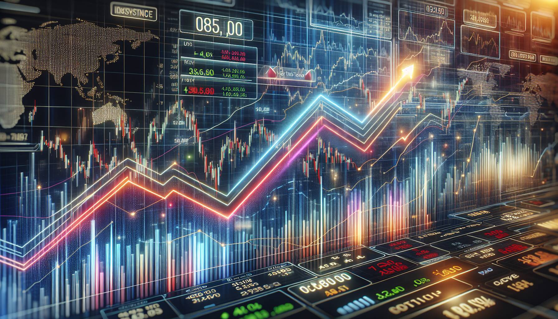 Key resistance levels signal potential bullish movement