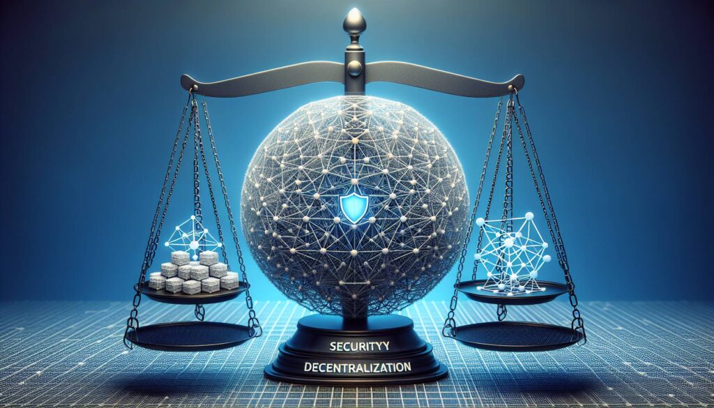 Layer-1 network faces dilemma of security and decentralization