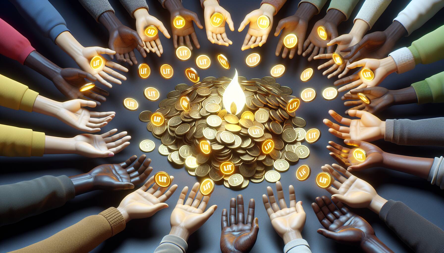 LIT token's equitable distribution strategy