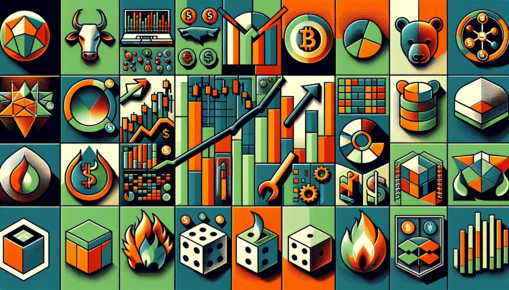 Market dynamics driven by speculation and token burns