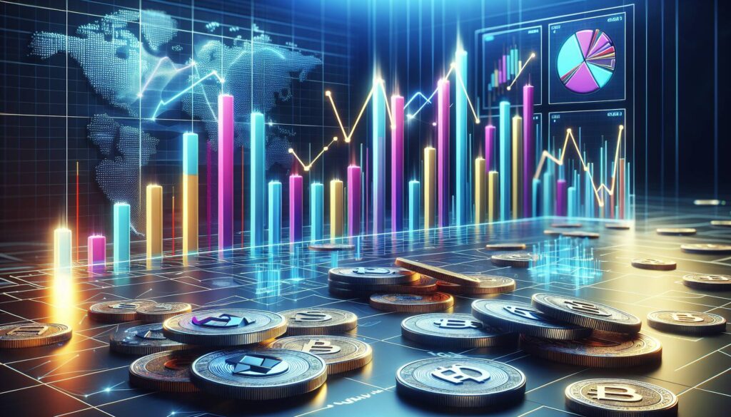 Market dynamics of token support and resistance levels