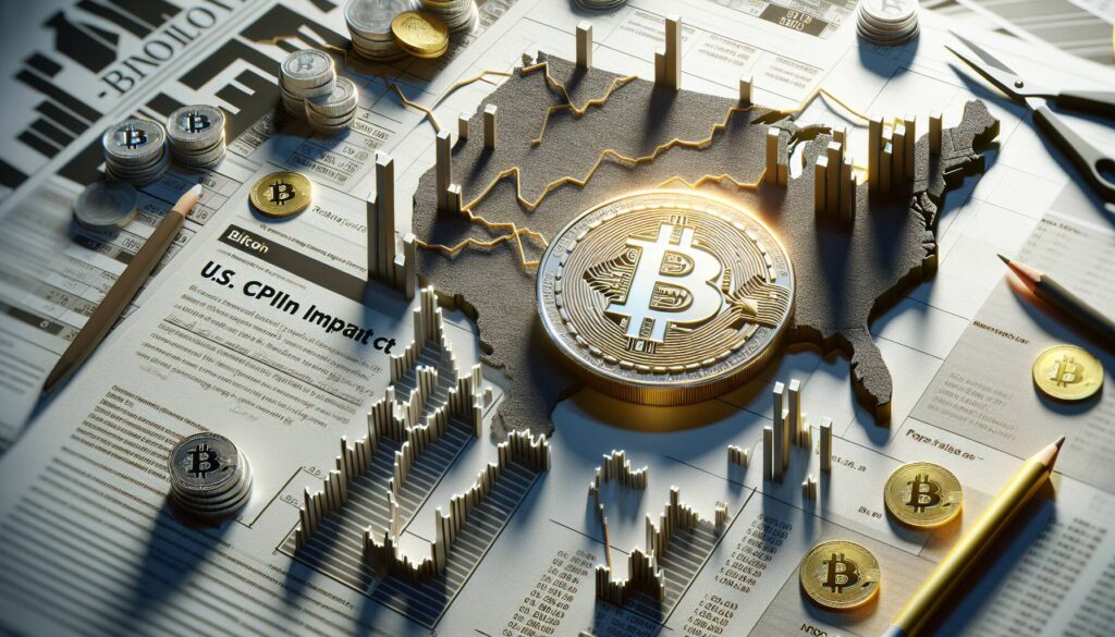 Market fluctuations driven by U.S. CPI impact on bitcoin