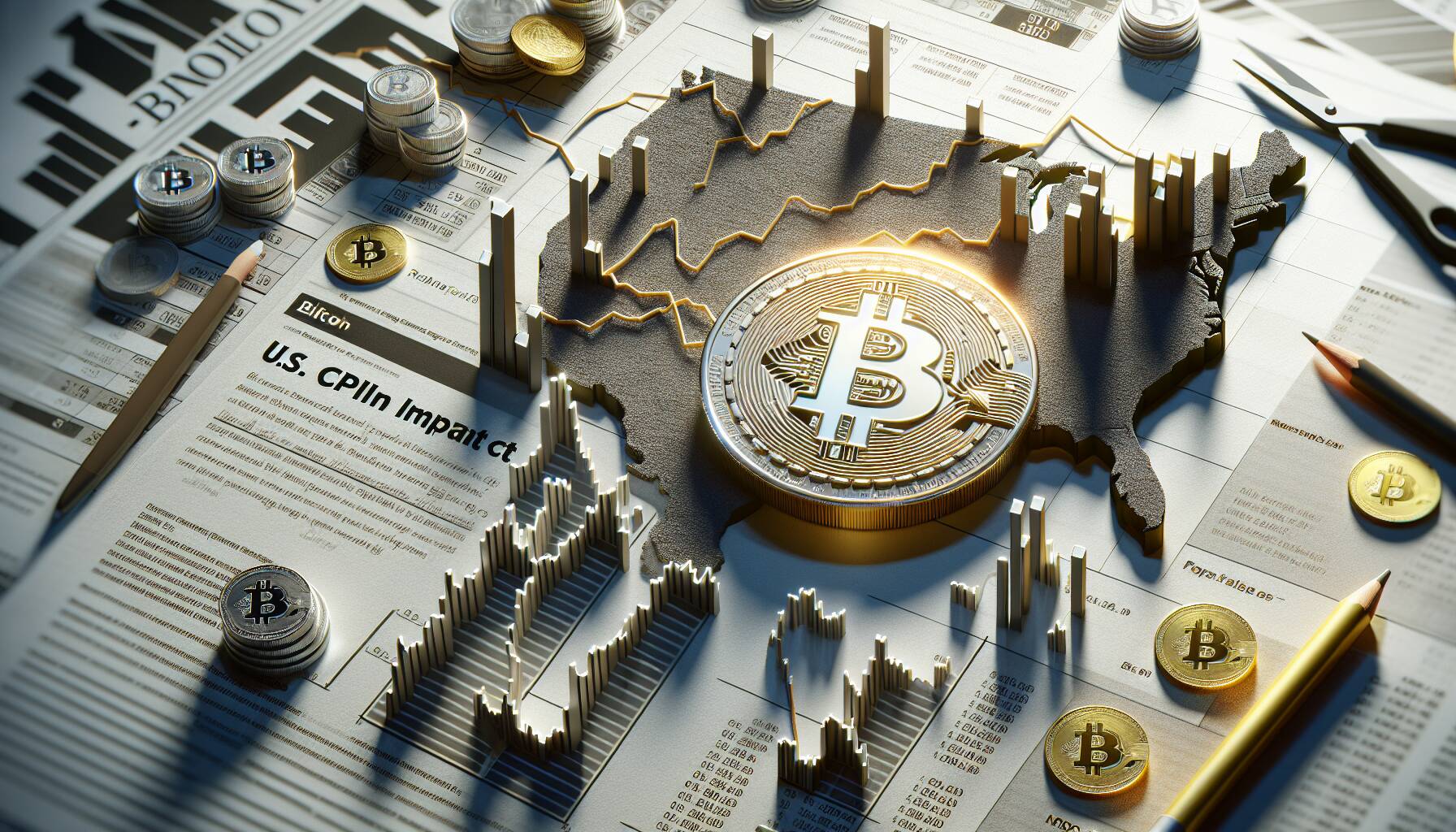 Market fluctuations driven by U.S. CPI impact on bitcoin