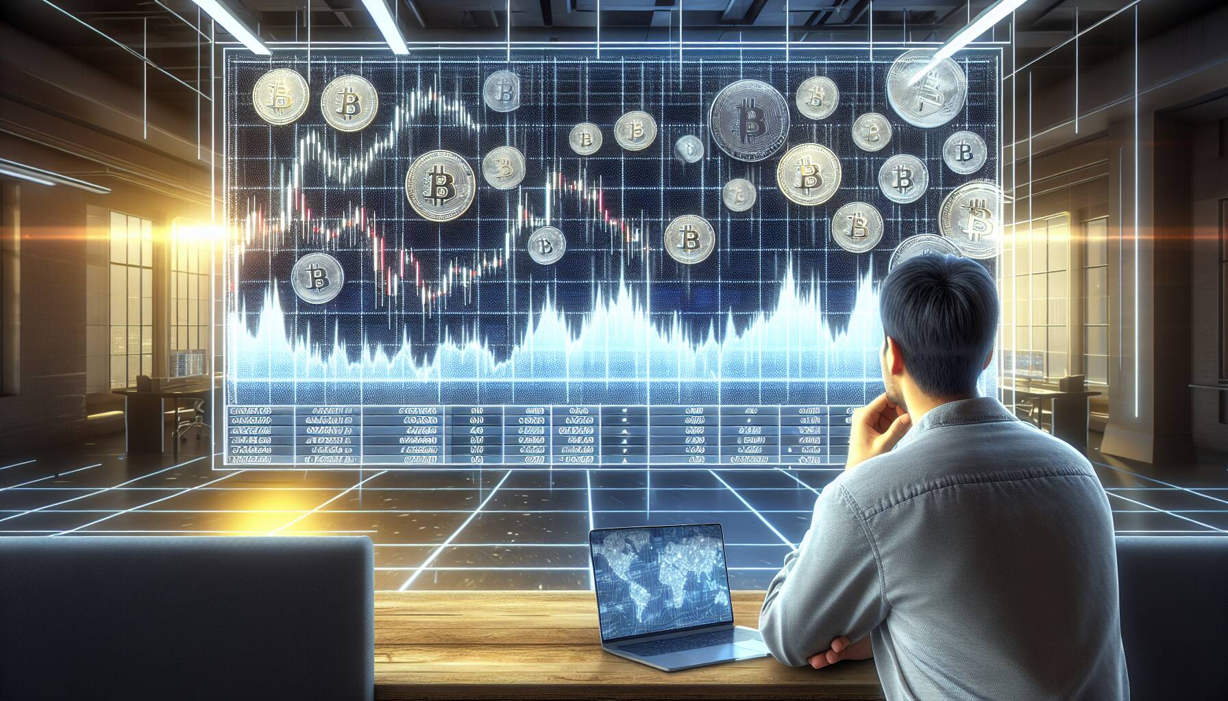 Market indecision amid low volatility in cryptocurrency