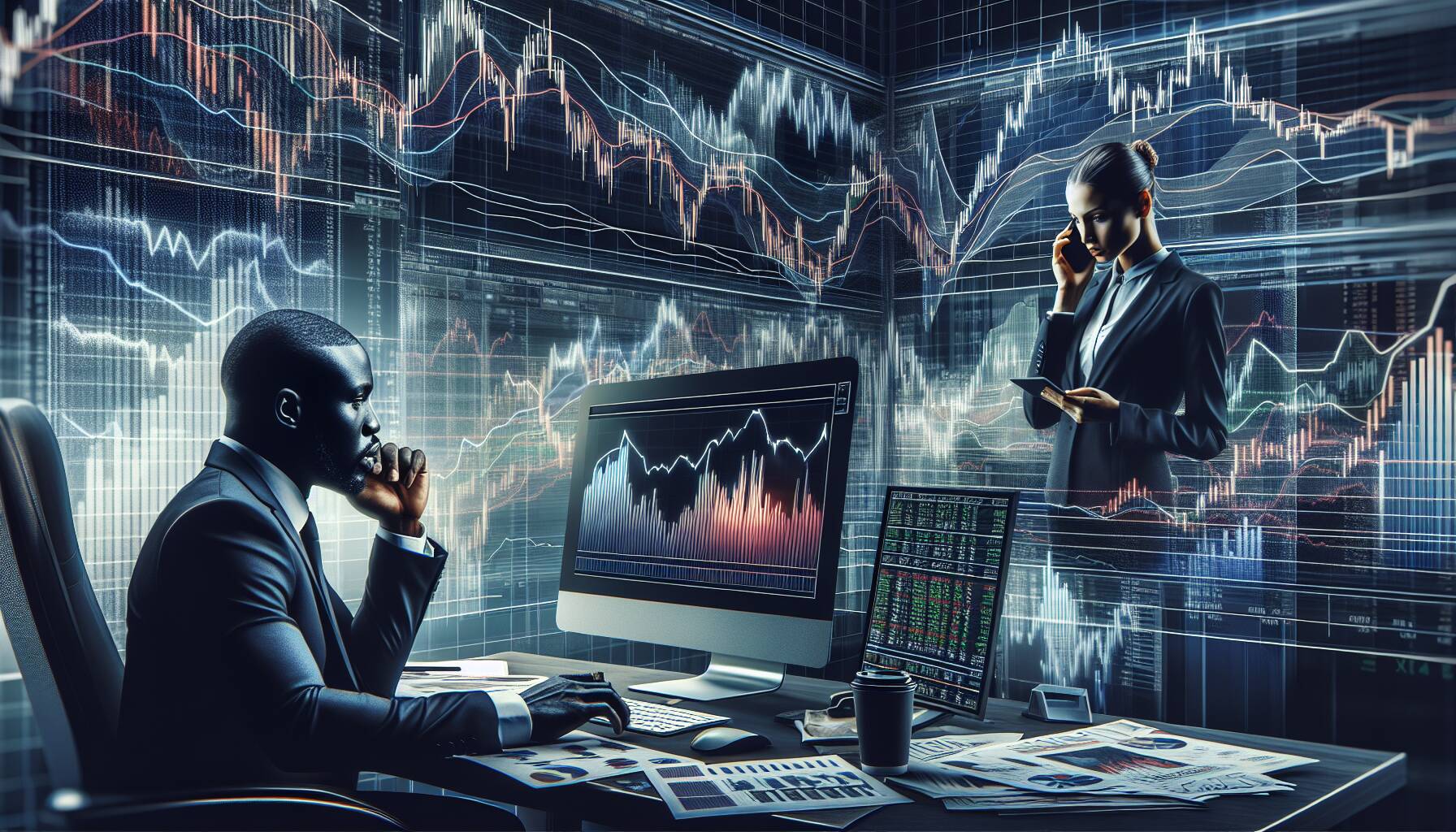 Market resistance and trading dynamics