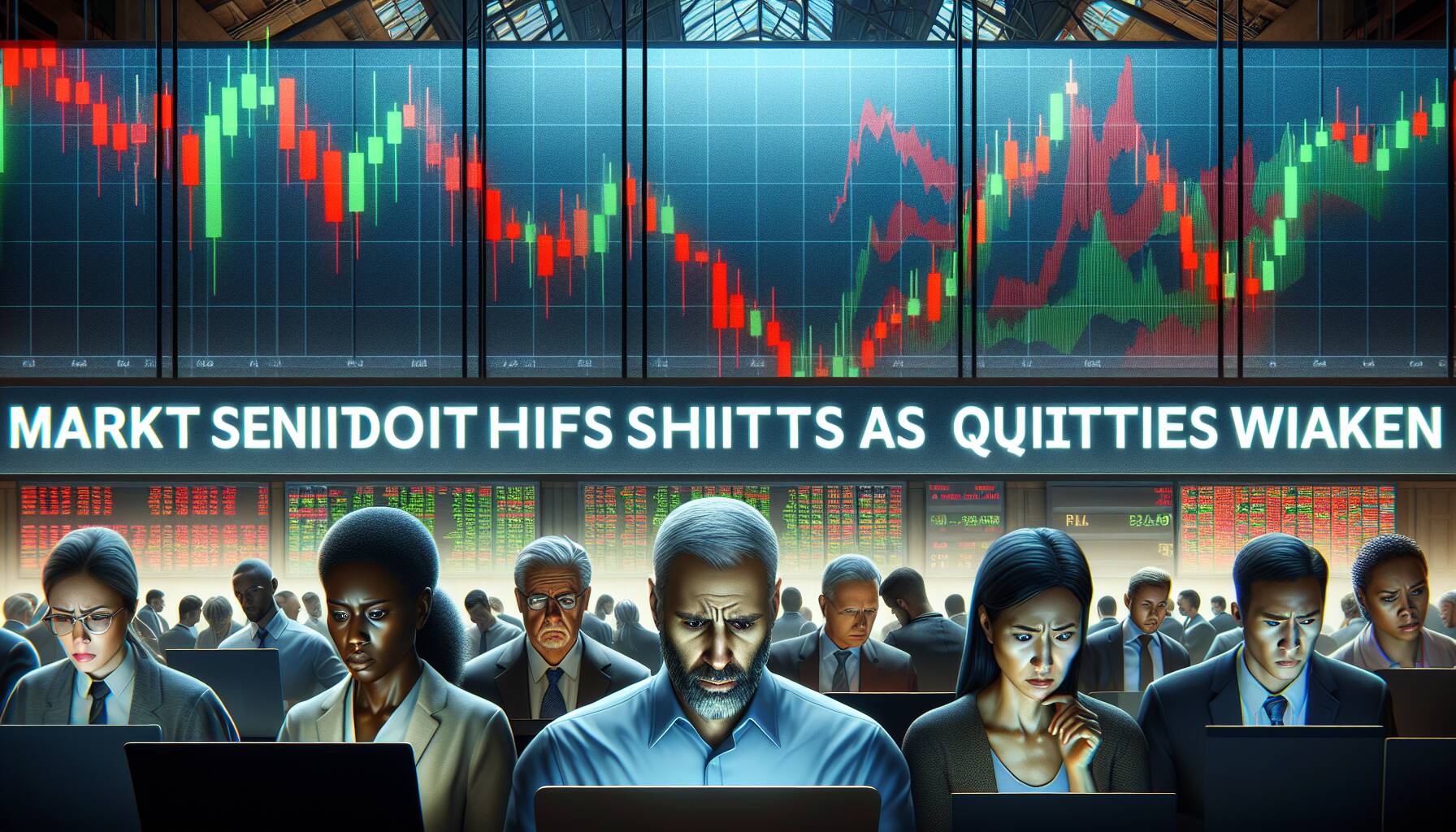 Market sentiment shifts as equities weaken