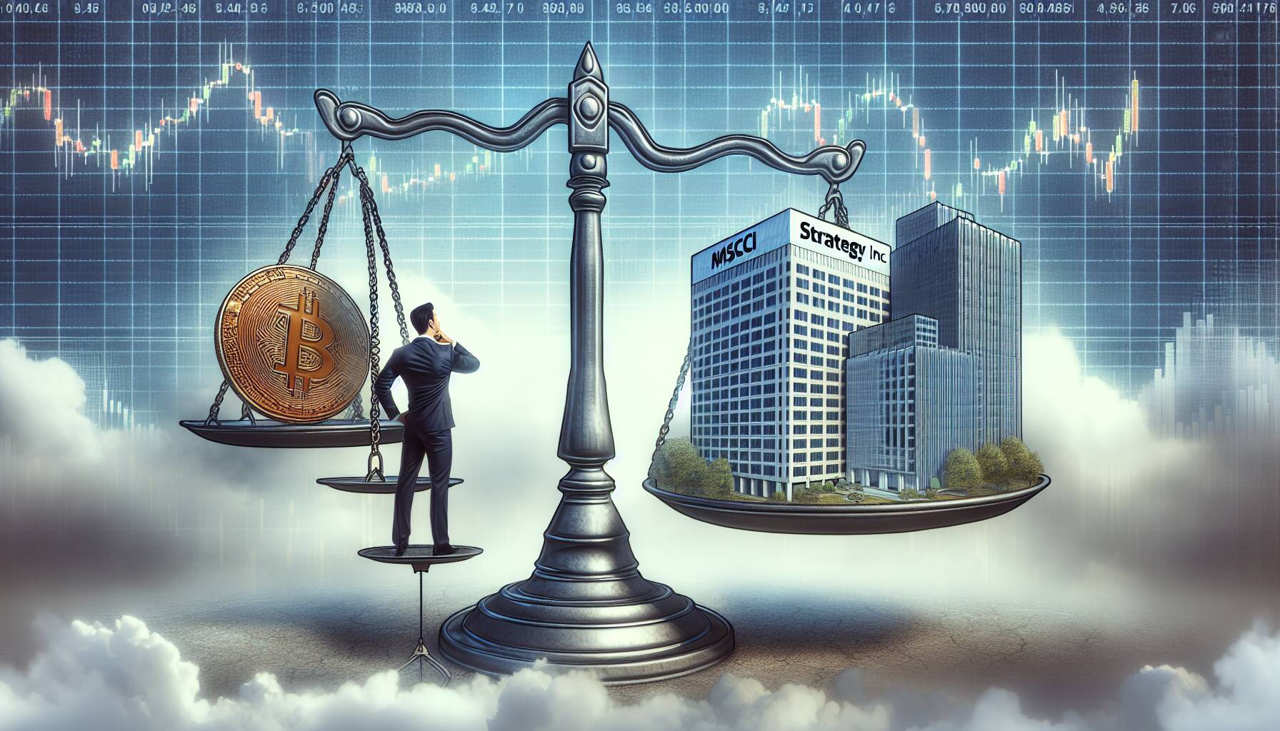 MSCI considers removing Strategy Inc. over Bitcoin holdings