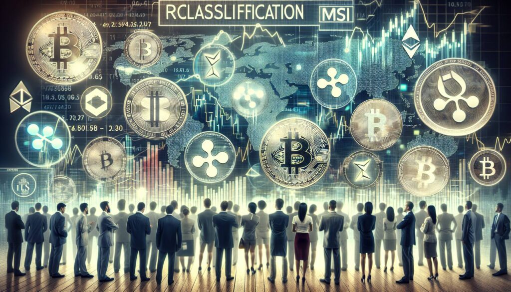 MSCI's reclassification and its impact on cryptocurrency market sentiment