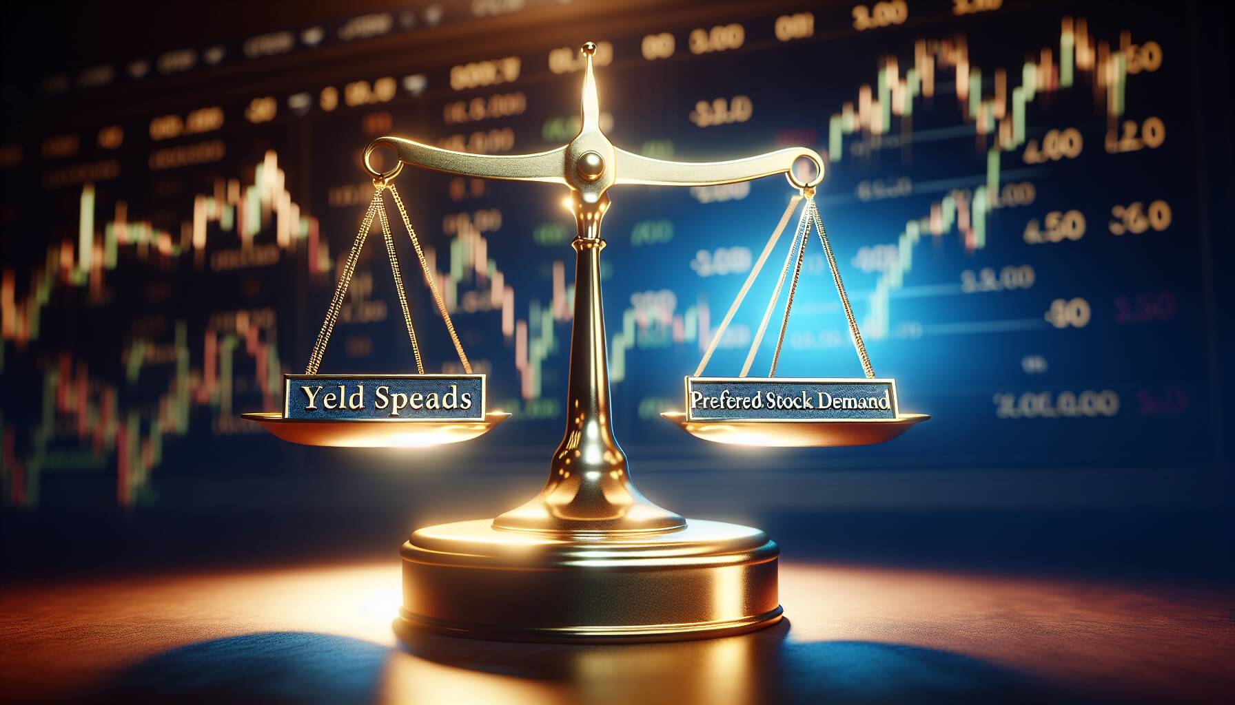 Narrowing yield spreads and their effect on preferred stock demand