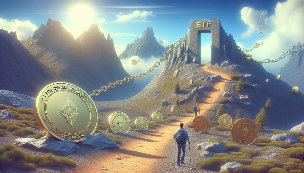 Oracle token's rise reflects ETF access for LINK