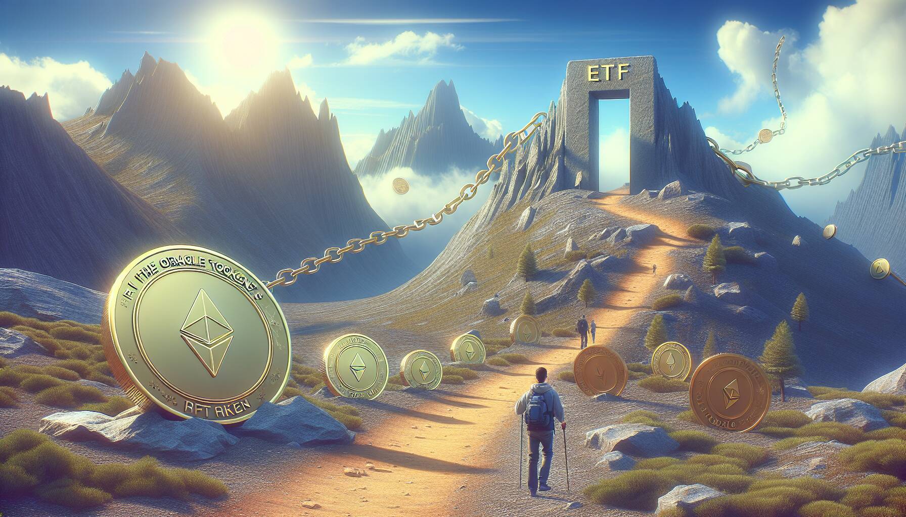 Oracle token's rise reflects ETF access for LINK