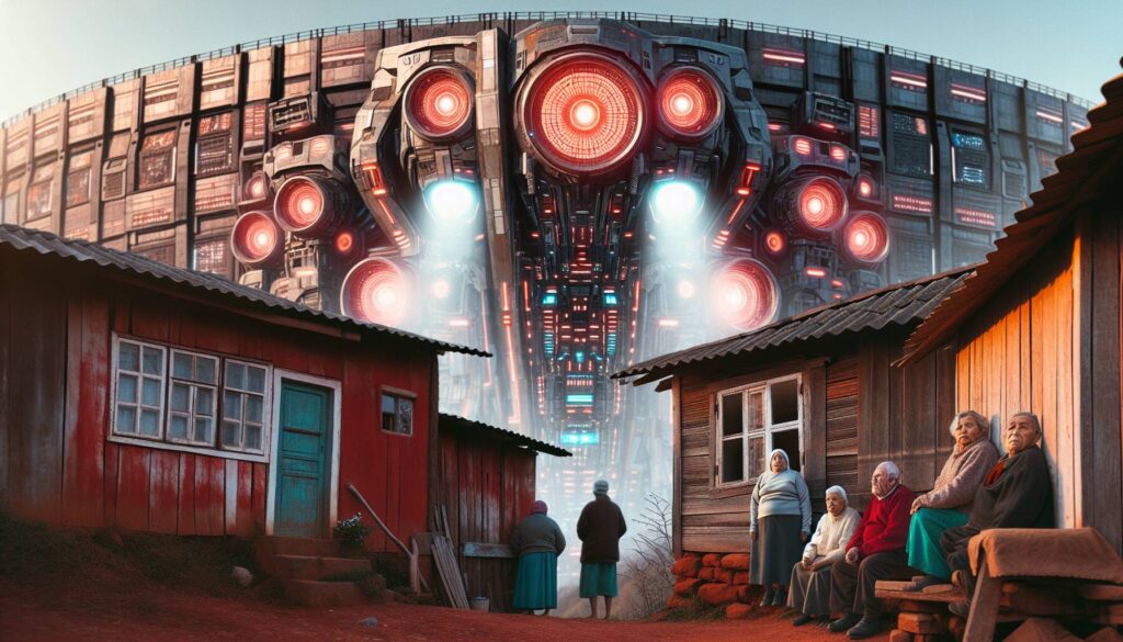 Red state residents trapped in their homes by disruptive tech facility