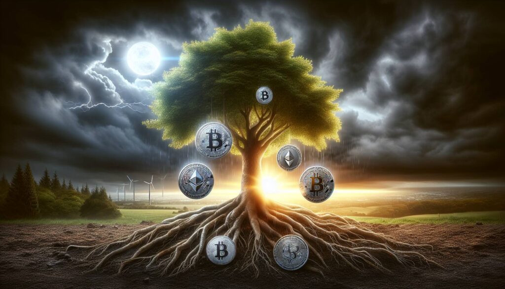 Resilience and potential of cryptocurrency market