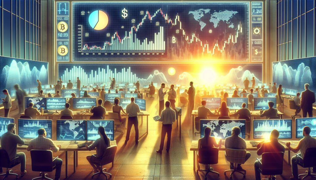 Surge in cryptocurrency trading signals growing investor interest