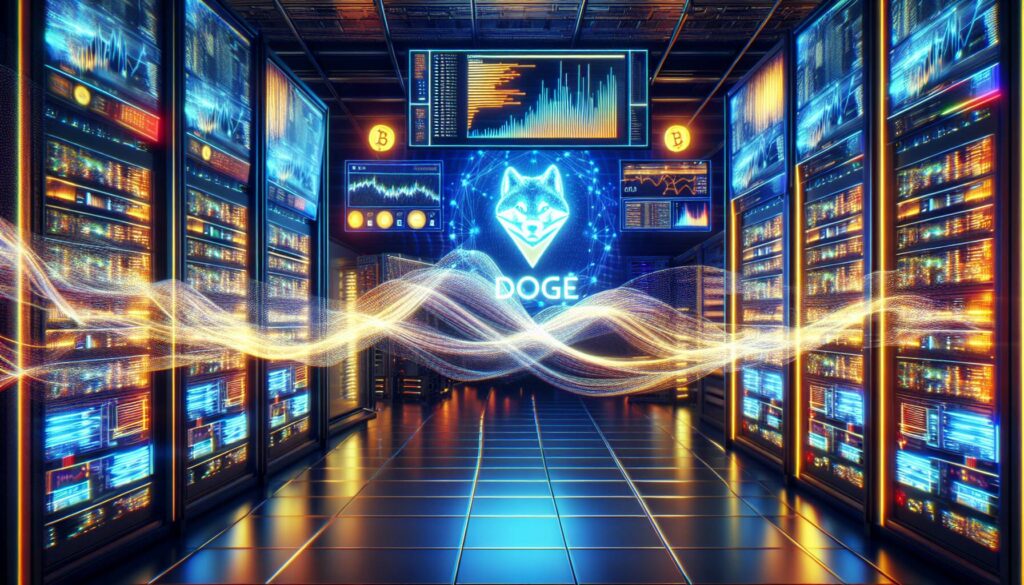 Surge in DOGE network activity signals community interest