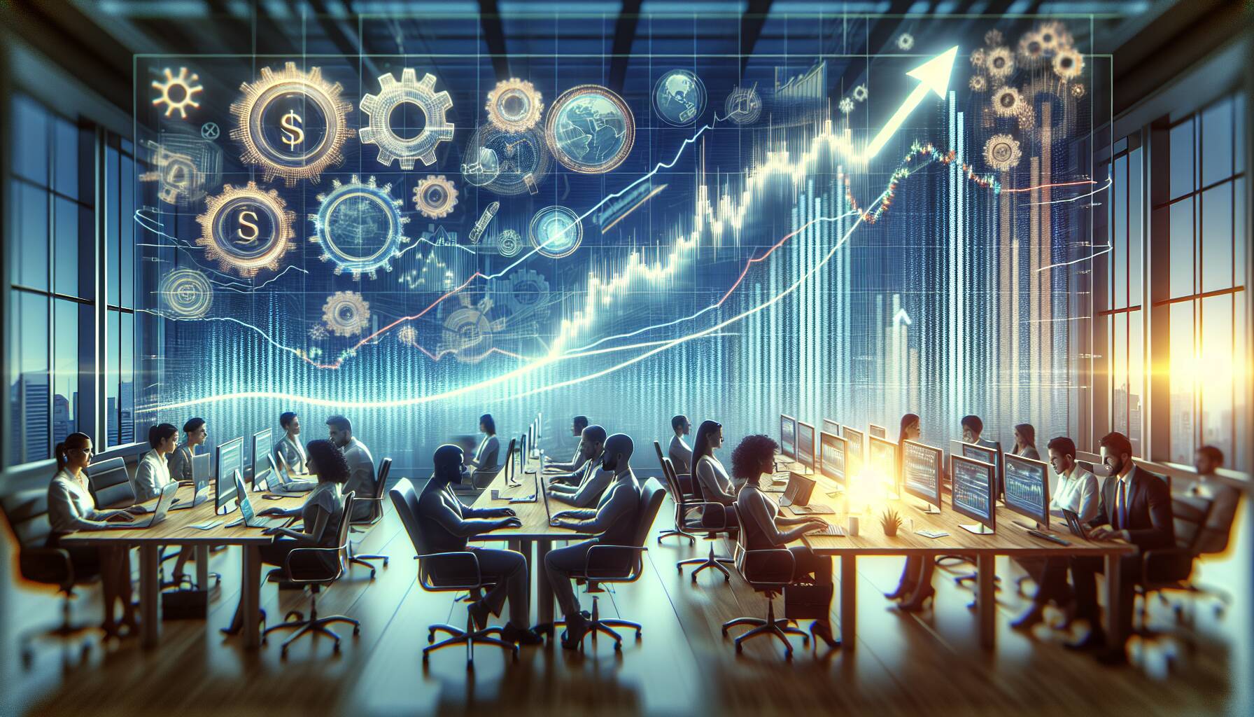 Surge in institutional trading volume signals market shift