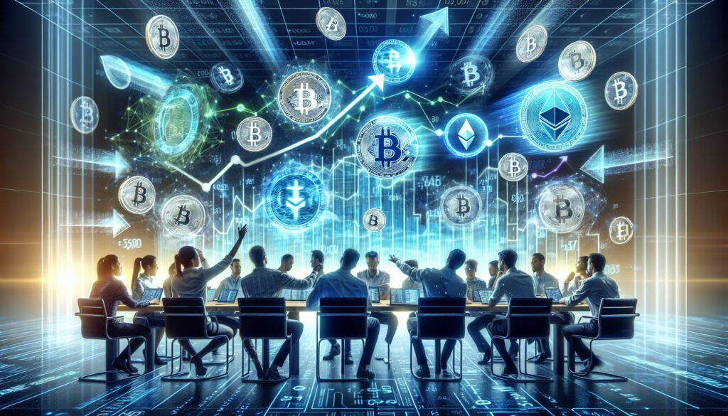 Surge of interest in cryptocurrency dynamics