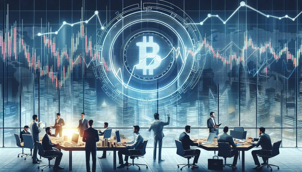 Token price dynamics in a fluctuating market