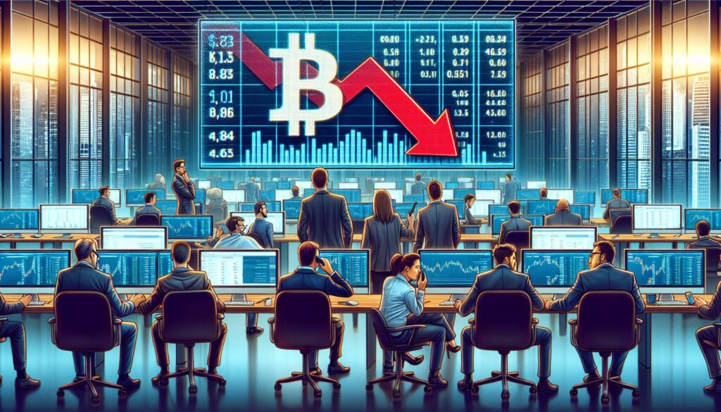 Traders brace for bitcoin downturn