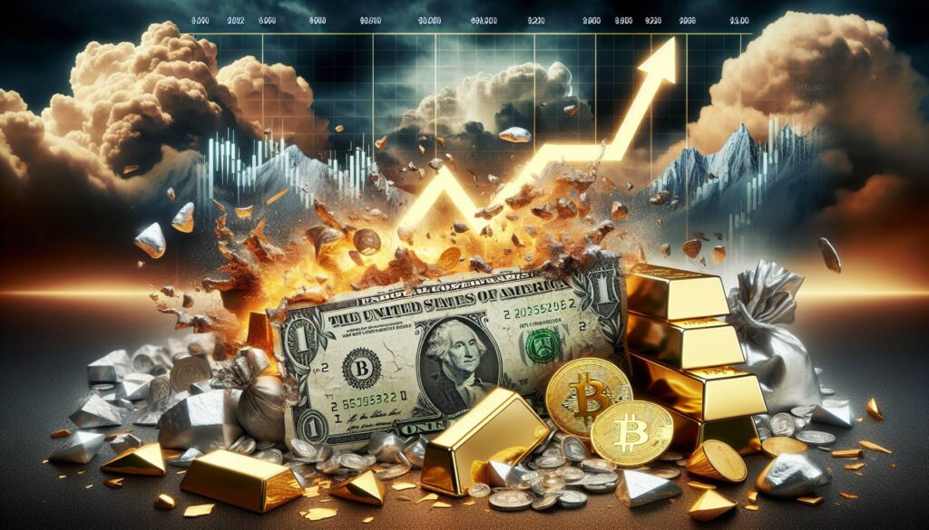 U.S. Dollar Collapse Crisis Warning - The Shocking Truth Behind the 2026 Surge in Gold, Silver, and Bitcoin Prices