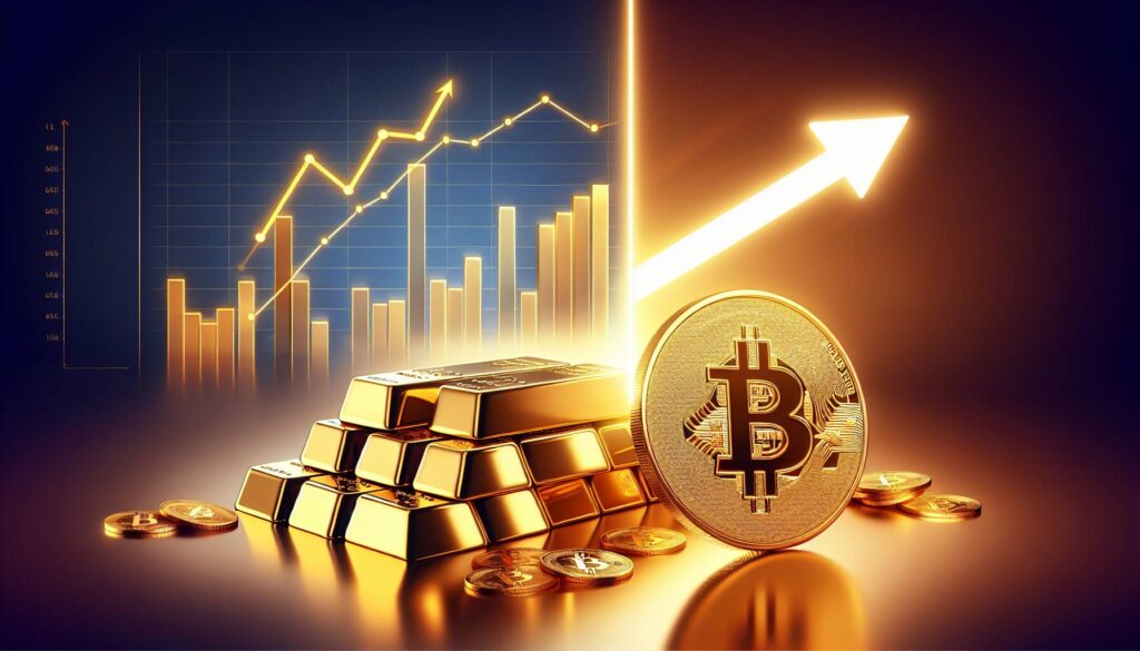 VanEck's positive outlook on gold and bitcoin