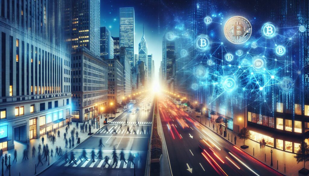 Wall Street's pivot towards cryptocurrency