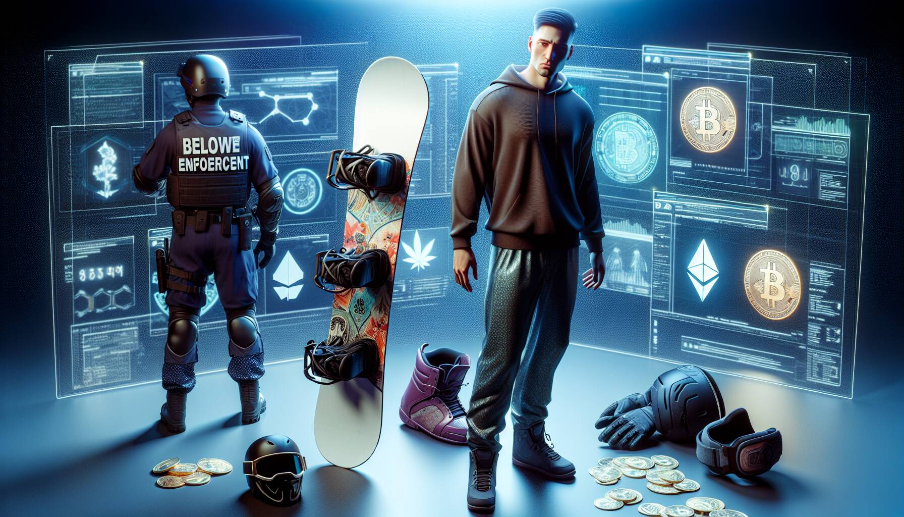 Arrest of former snowboarder highlights cryptocurrency crime concerns