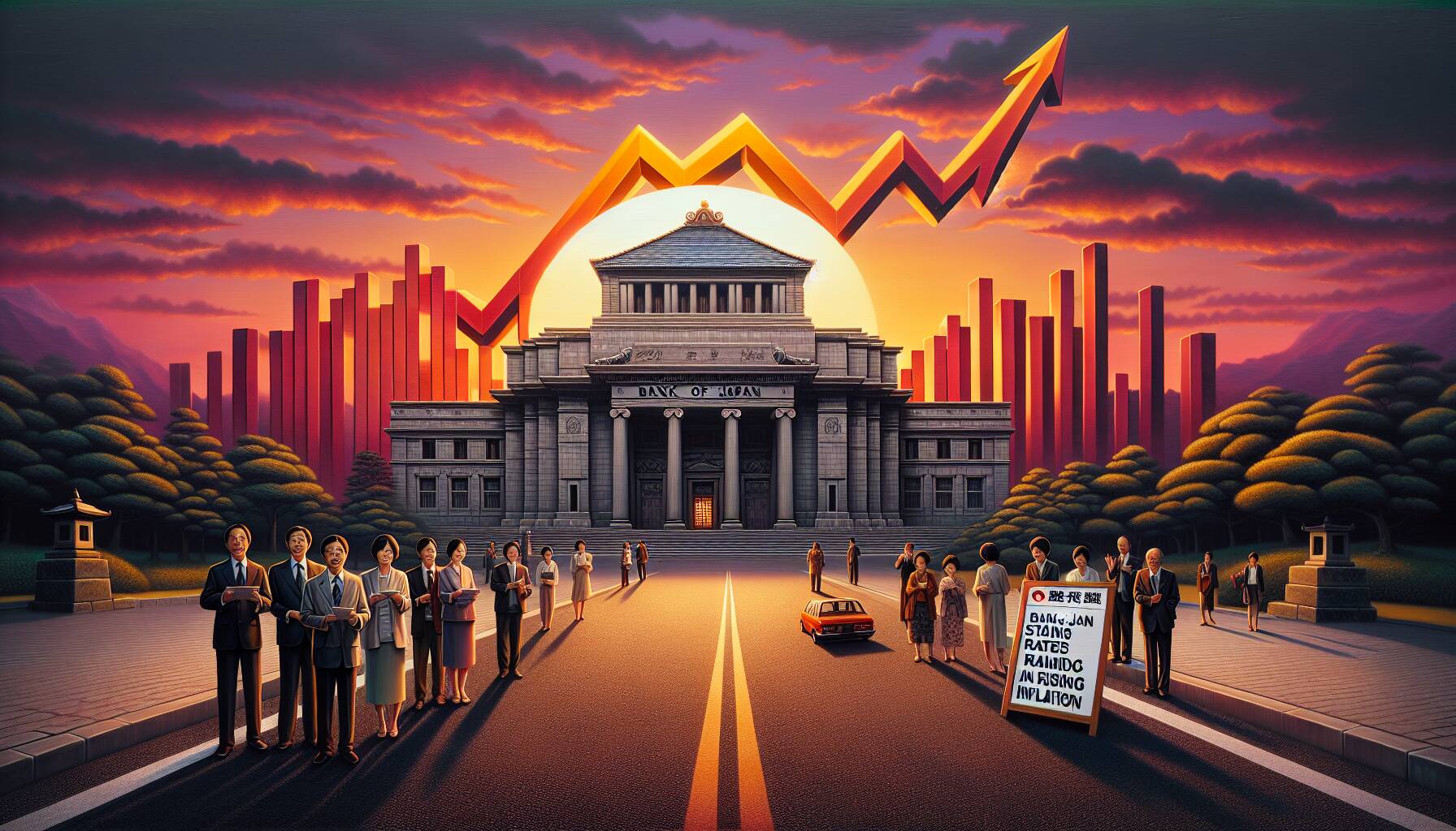 Bank of Japan maintains steady rates amid rising inflation