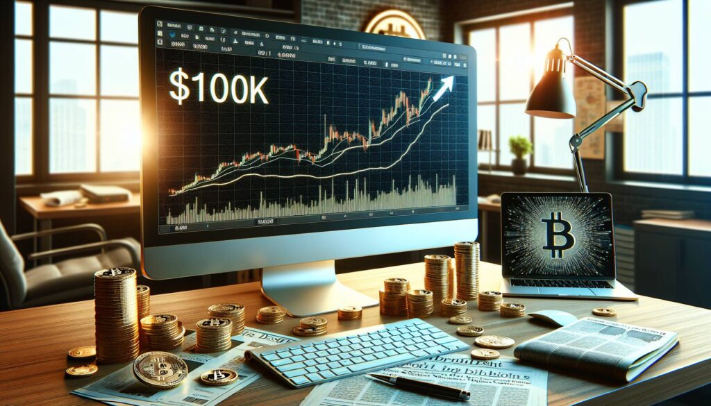 Bitcoin approaches $100K as market sentiment builds
