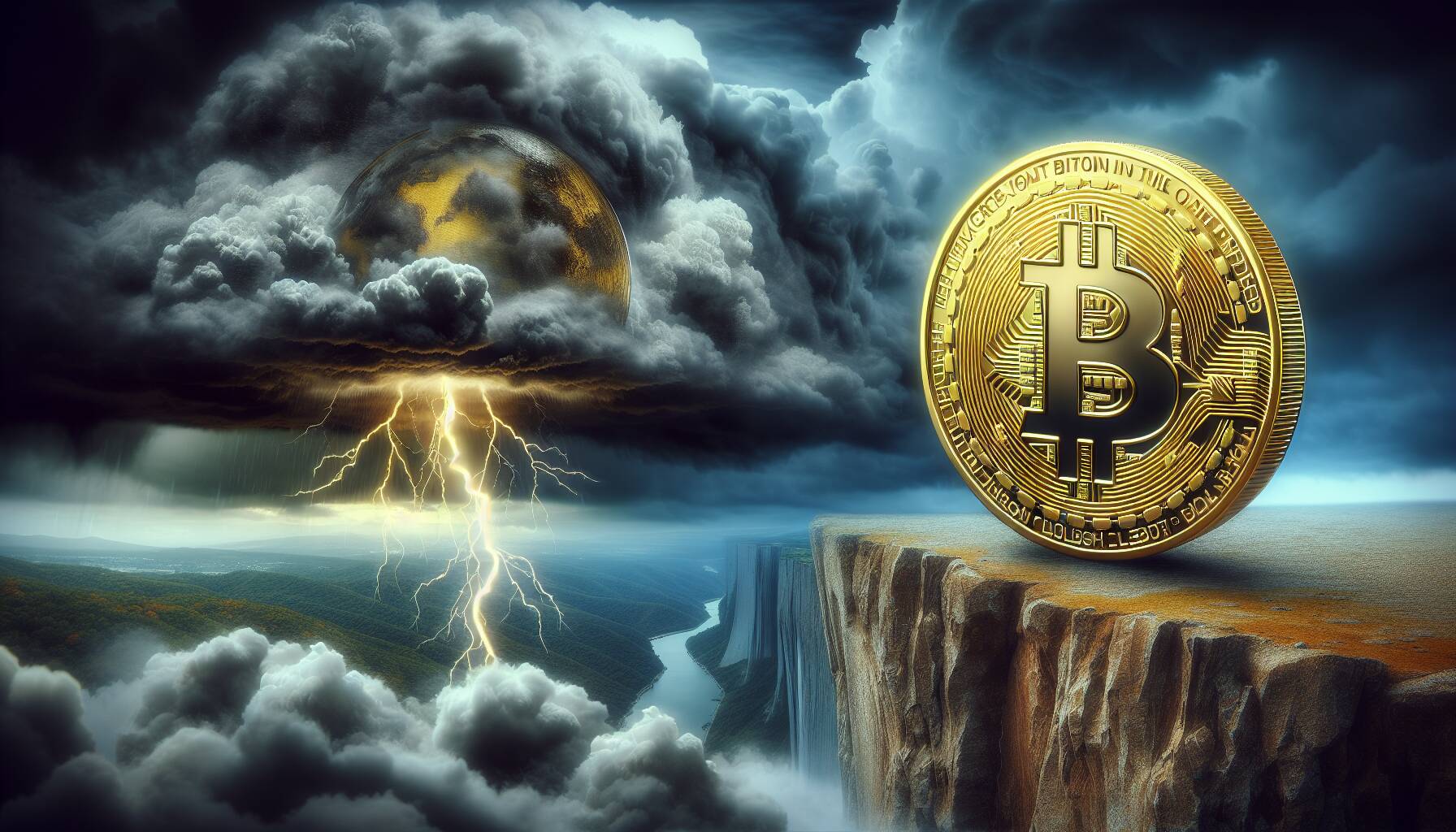 Bitcoin faces volatility amid market pressures