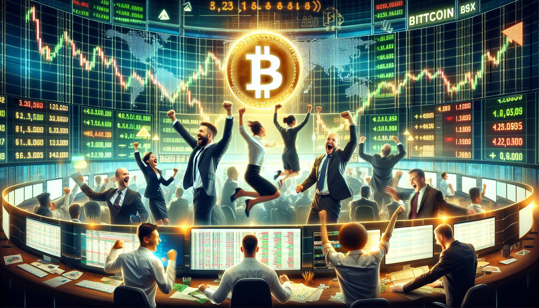 Bitcoin-linked equities drive positive sentiment in financial markets