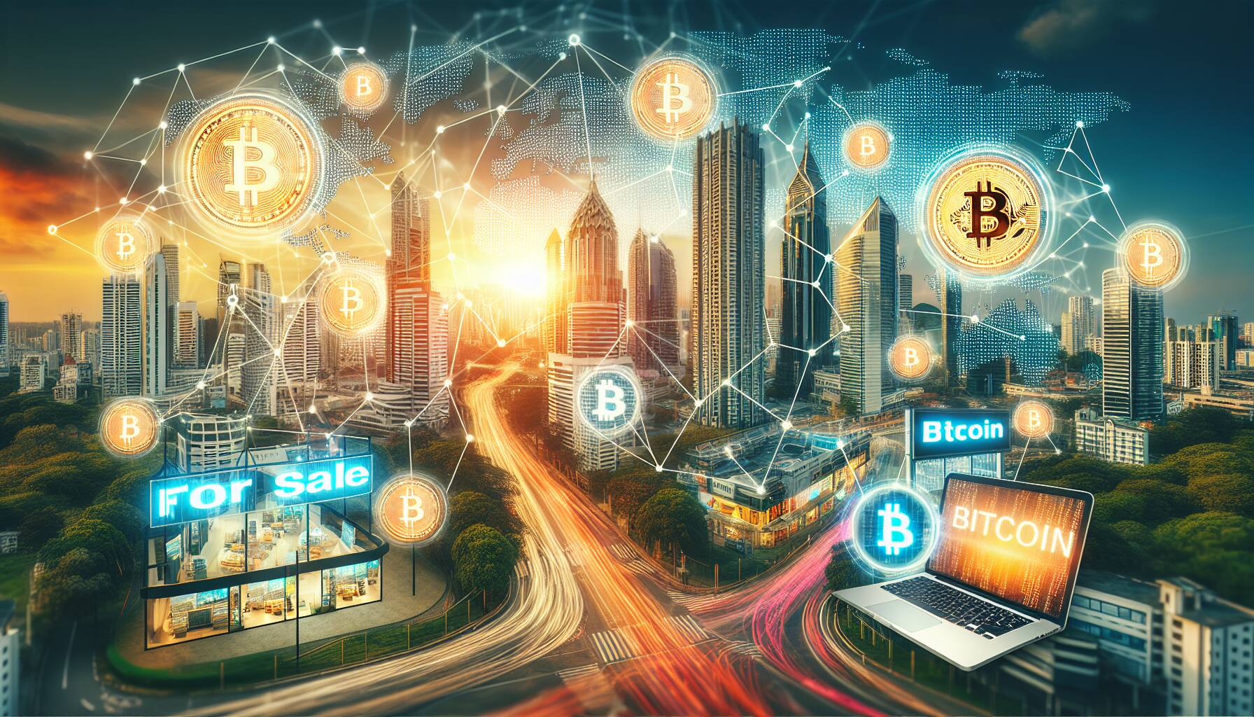 Bitcoin sale drives strategic growth through real estate and tech partnerships