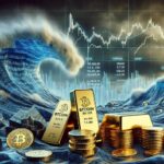 Bitcoin struggles as investors seek stability in precious metals