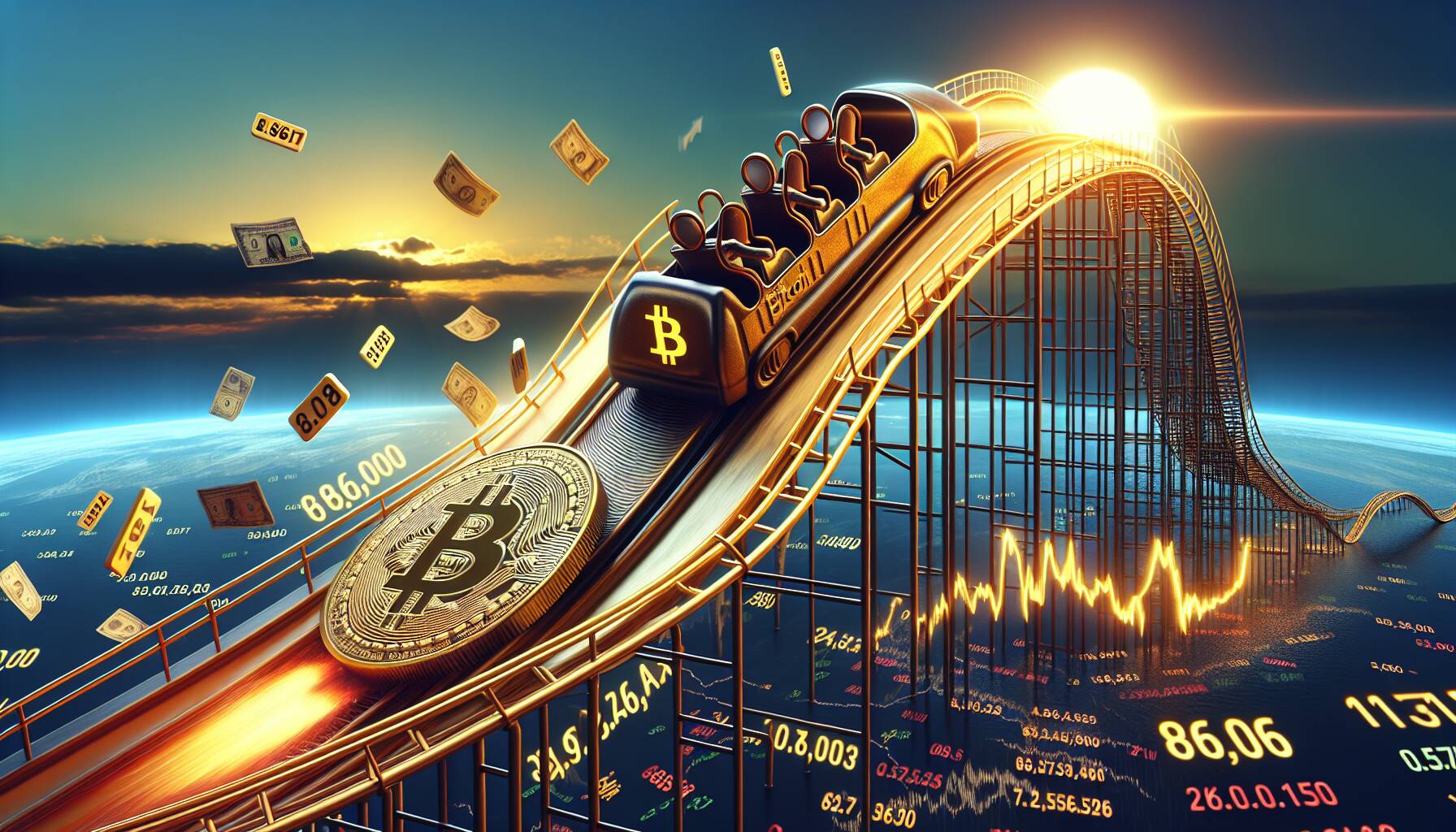 Bitcoin surges past $96,000 igniting market volatility