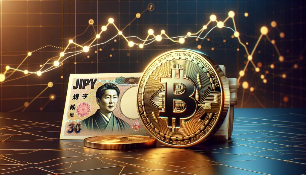 Bitcoin's correlation with JPY grows stronger