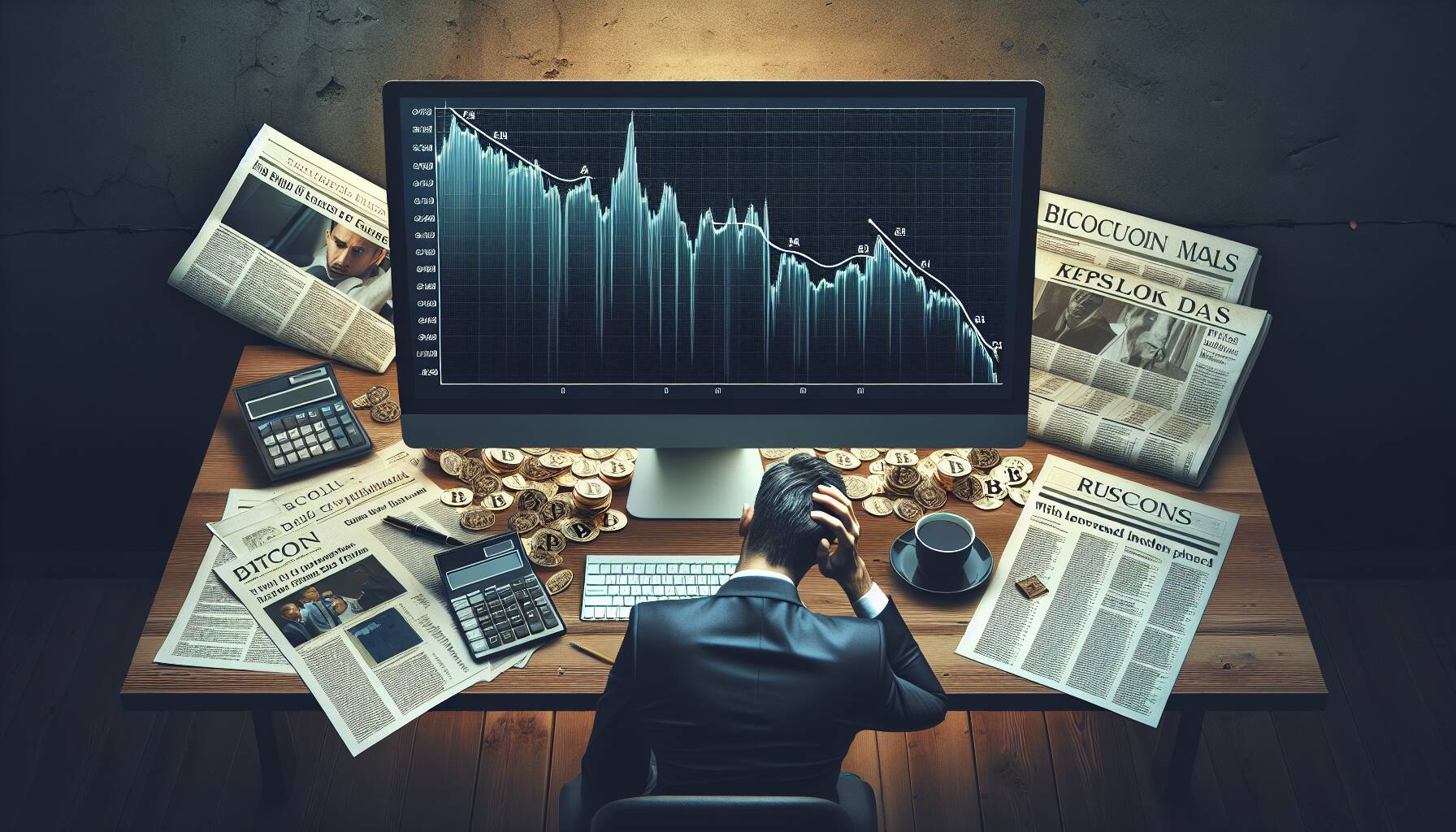 Bitcoin's dramatic price plunge raises investor concerns