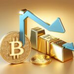 Bitcoin's significant decline against gold