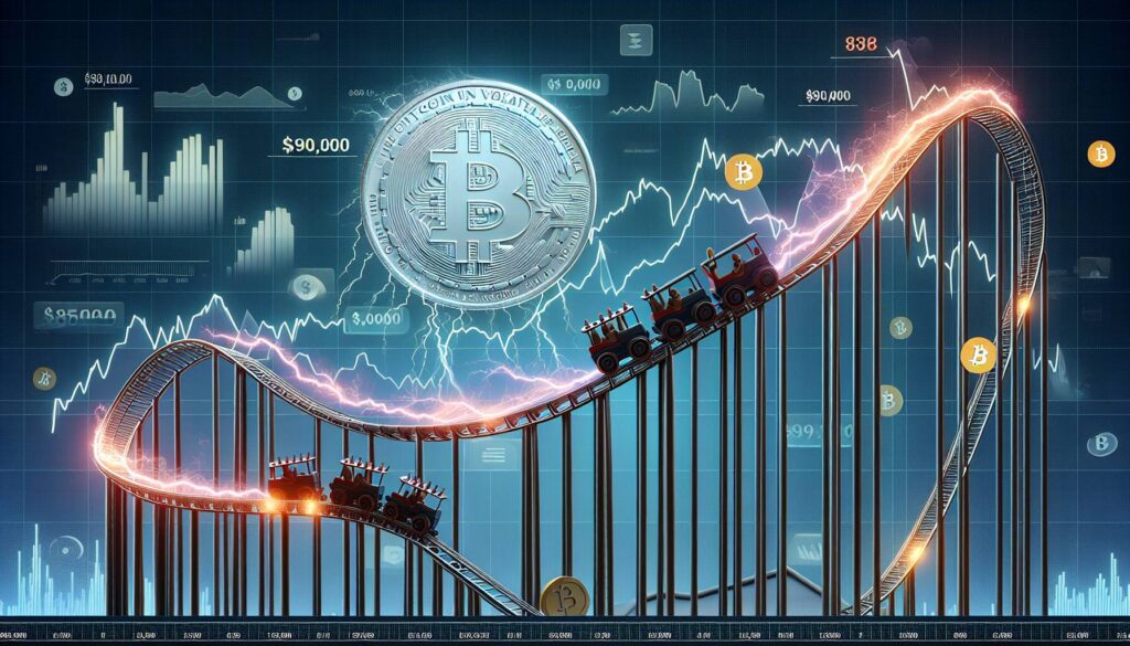 Bitcoin's volatile path to $90,000