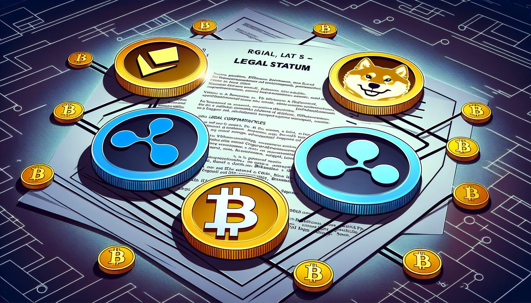 Crypto Bill Draft Grants XRP, Solana and Dogecoin Same Legal Status as Bitcoin