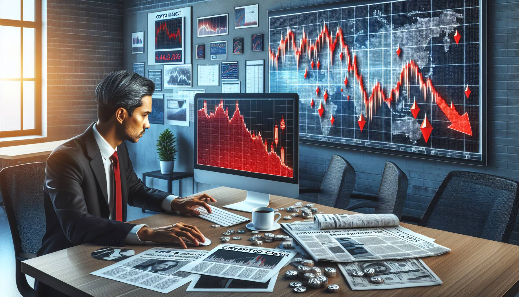 Crypto market downturn raises investor concerns