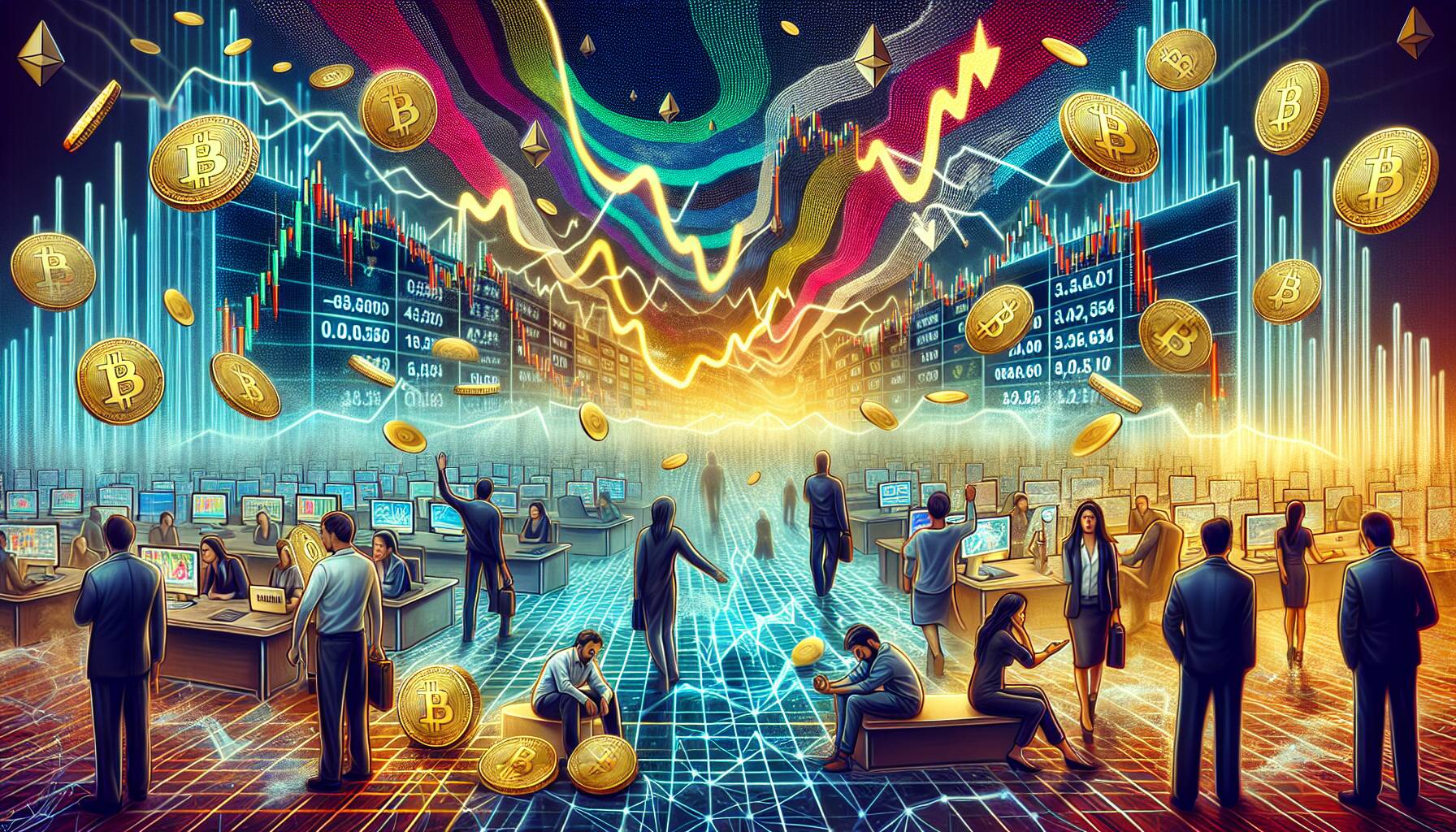 Crypto market losses drive liquidations and volatility