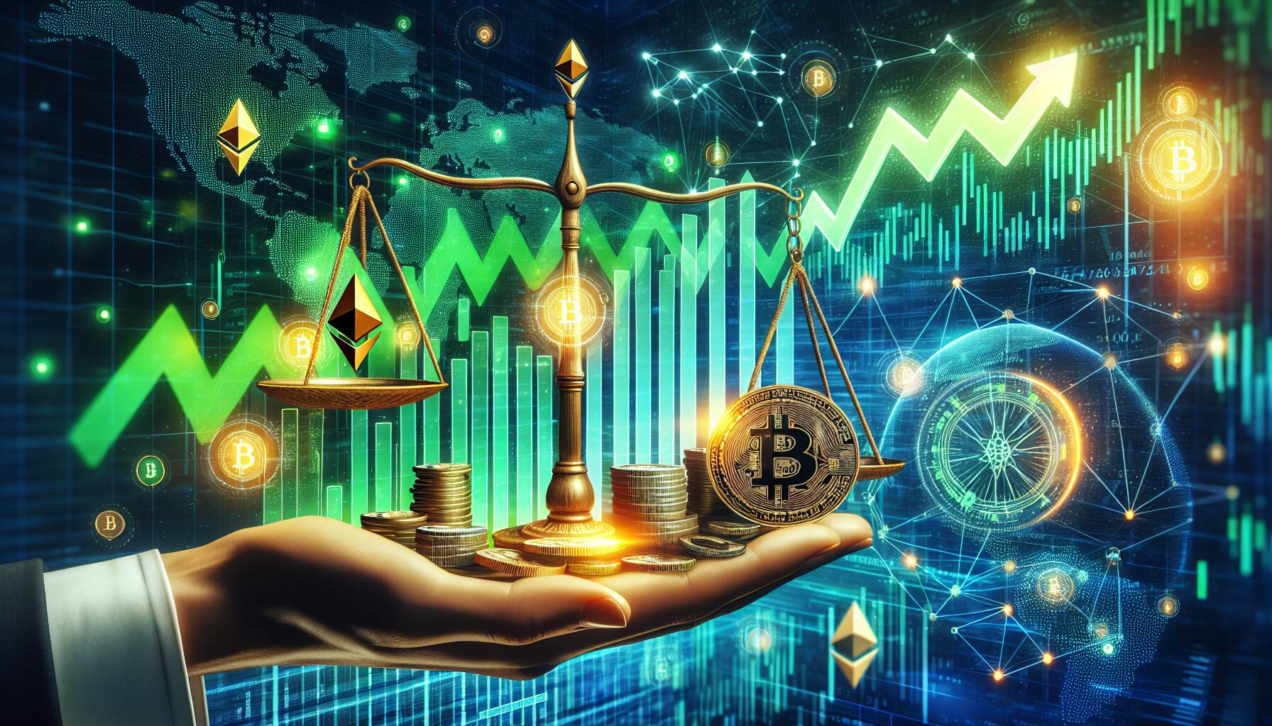 Crypto market optimism amidst macroeconomic stability