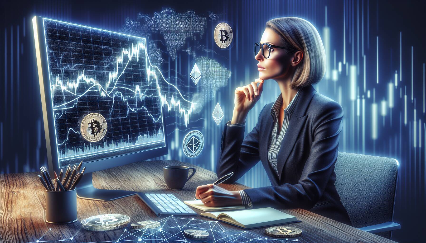 Cryptocurrency declines prompt investor caution