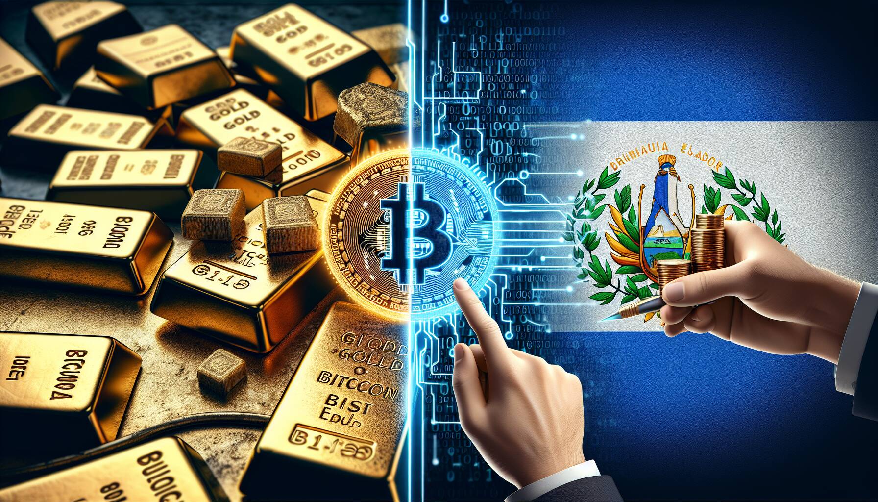El Salvador's dual strategy in gold and bitcoin investments