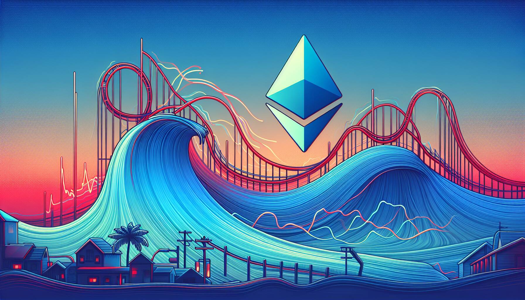 Ether struggles amid market volatility