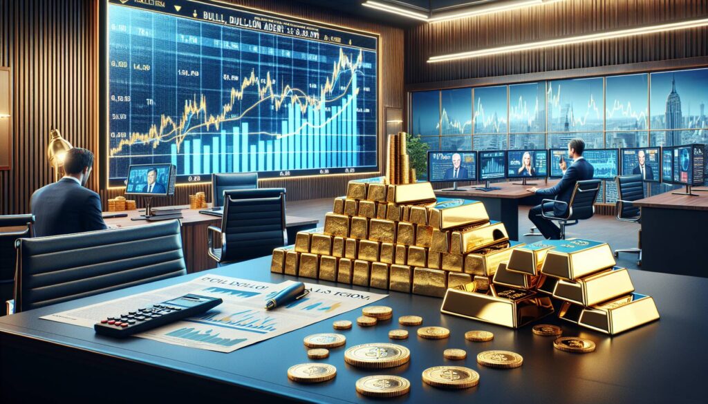 Gold market surge following Fed Chair's remarks