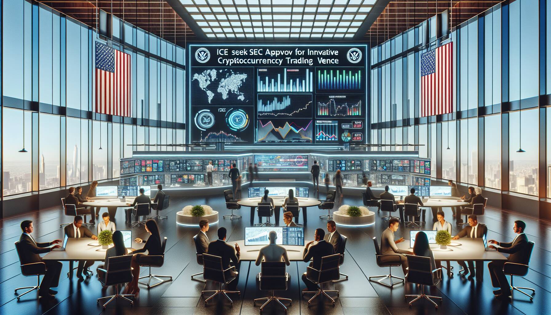 Ice seeks sec approval for innovative cryptocurrency trading venue