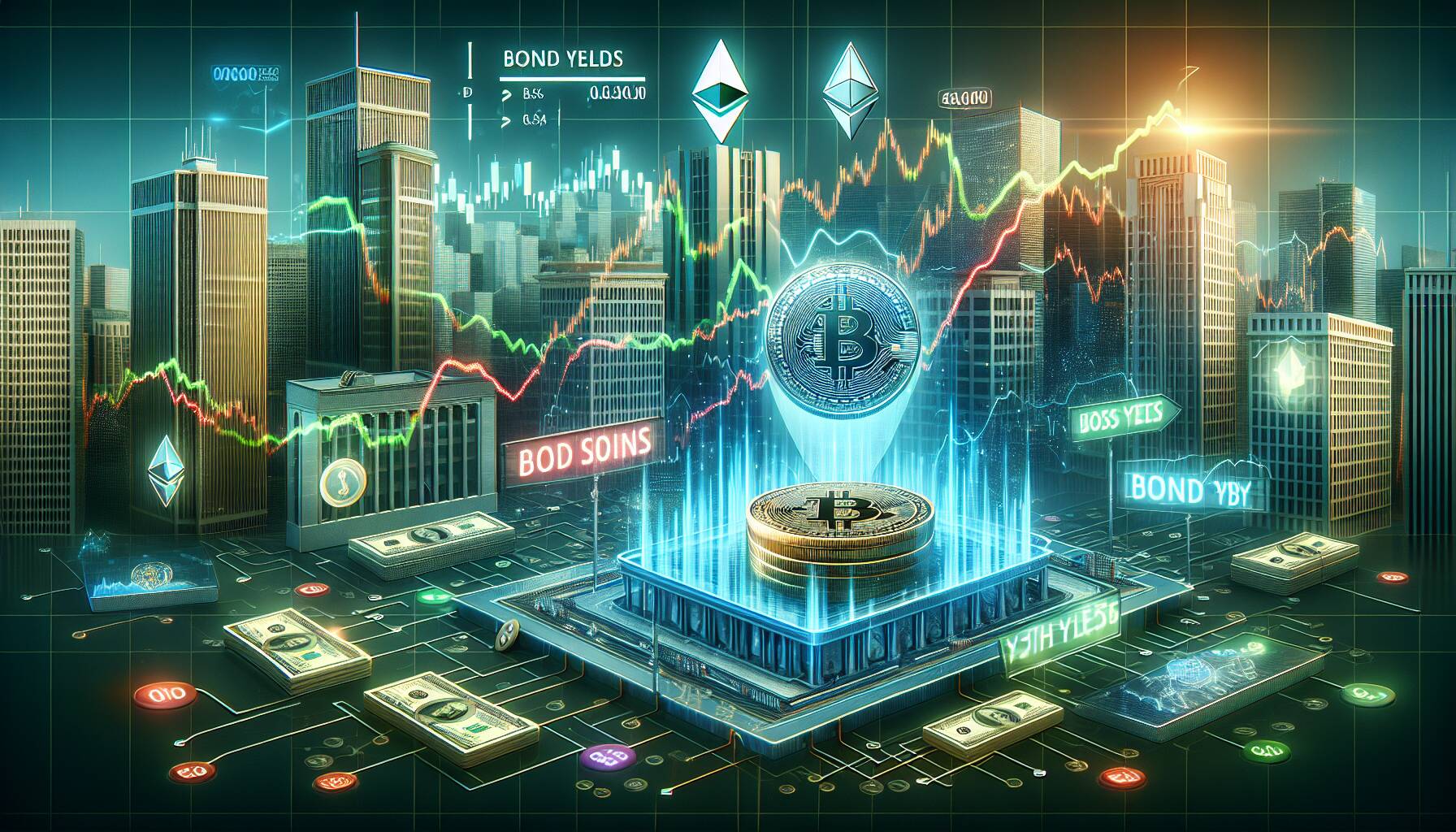 Impact of bond yields on cryptocurrency volatility